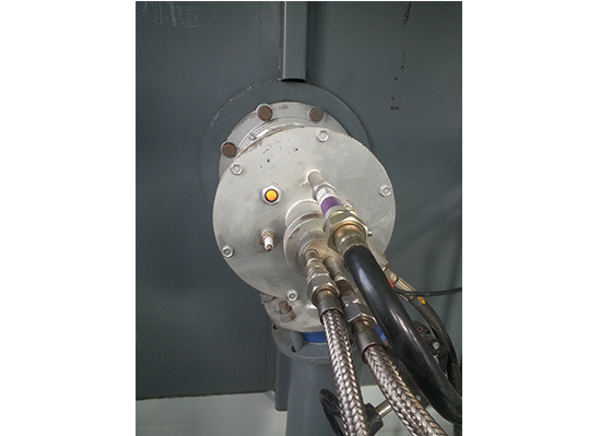 柴油燒嘴工作現(xiàn)場